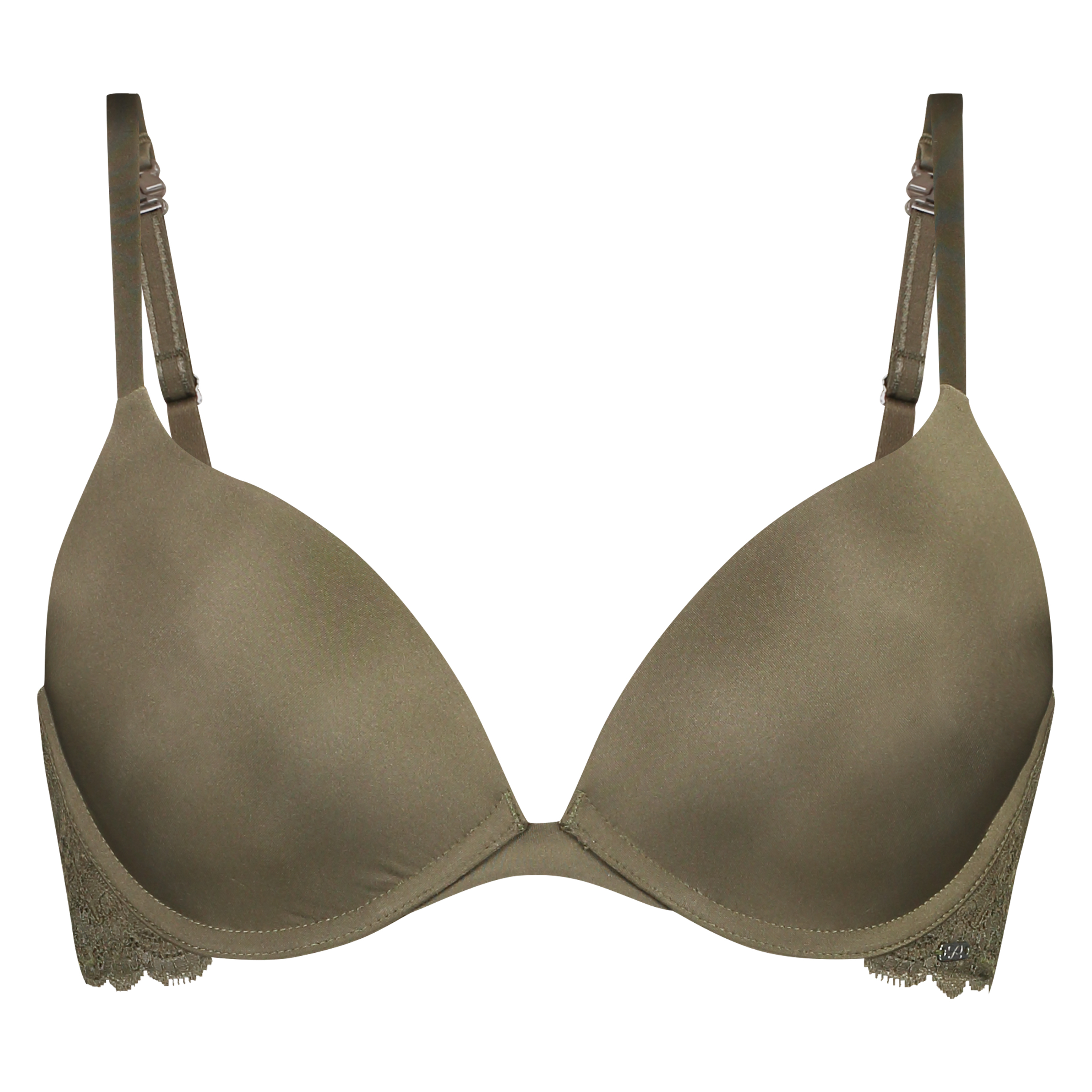 Soutien-gorge à armatures préformé push-up Angie, Vert, main