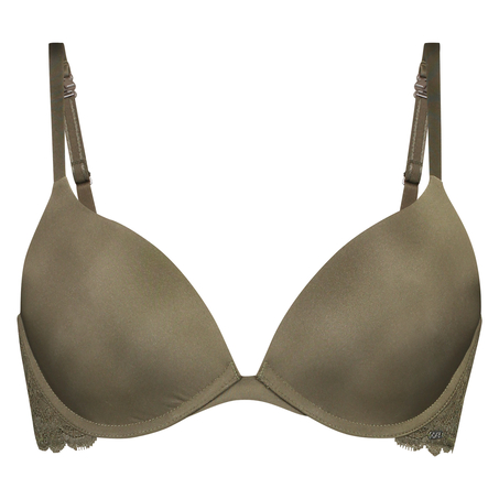 Soutien-gorge à armatures préformé push-up Angie, Vert