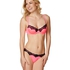 Voorgevormde beugel bh Secret lace contrast, Roze