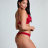 Soutien-gorge &agrave; armatures pr&eacute;form&eacute; push-up Marine, Rouge