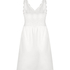 Slipdress Nora Lace, Wit