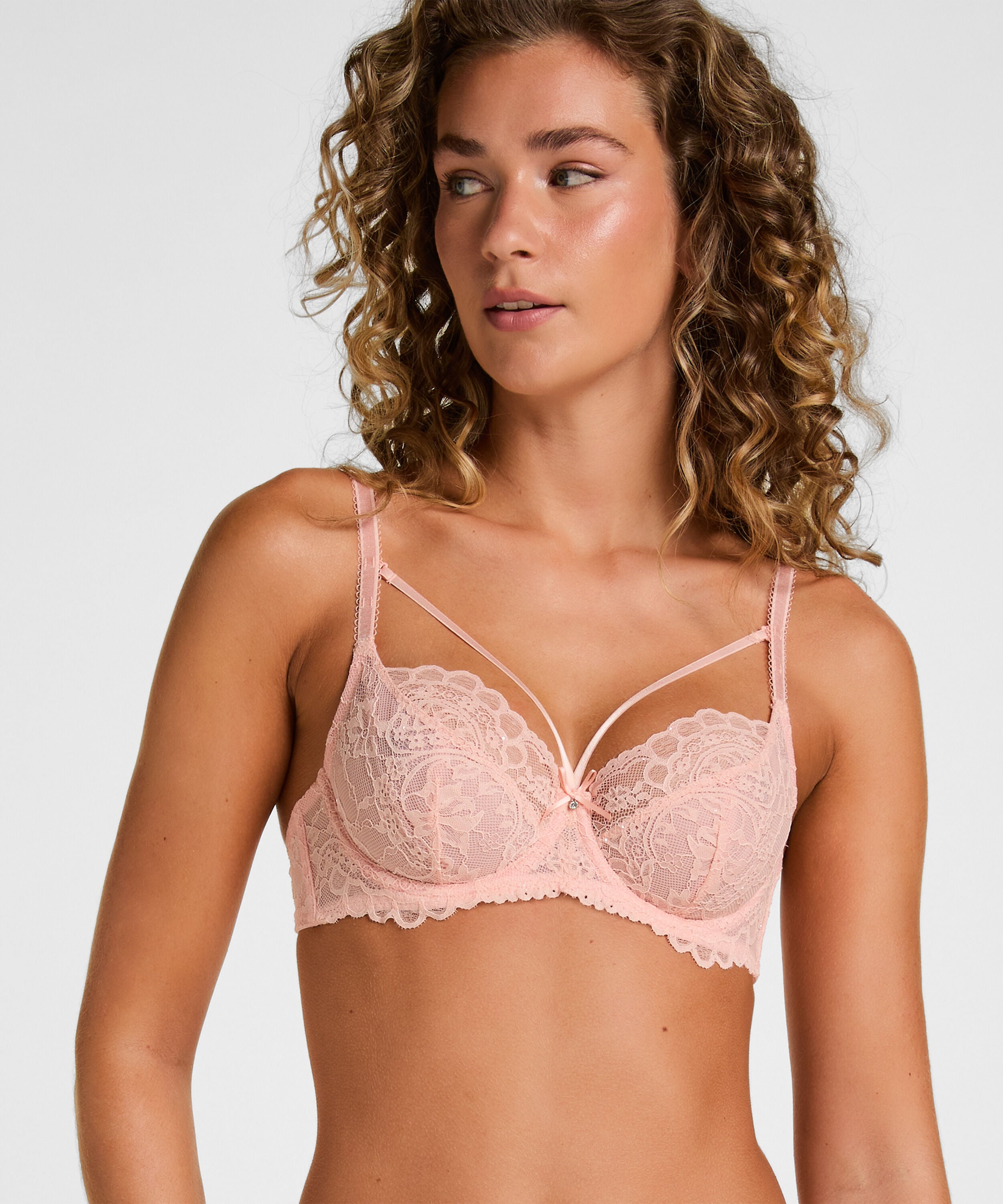 Niet-voorgevormde beugel bh Isadora, Roze