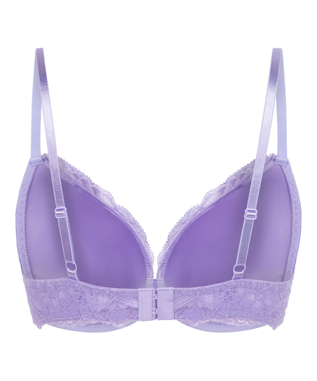 Soutien-gorge à armatures préformé push-up Marine, Pourpre