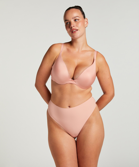 Voorgevormde push-up beugel bh Smooth, Roze