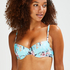 Haut de bikini &agrave; armatures pr&eacute;form&eacute; Bea, Bleu