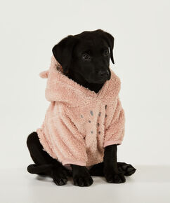 Fleece honden onesie, Grijs