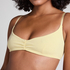Pointelle Bralette, Geel