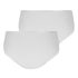 Lot de 2 slips Angie, Blanc