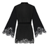 Kimono Satin, Zwart