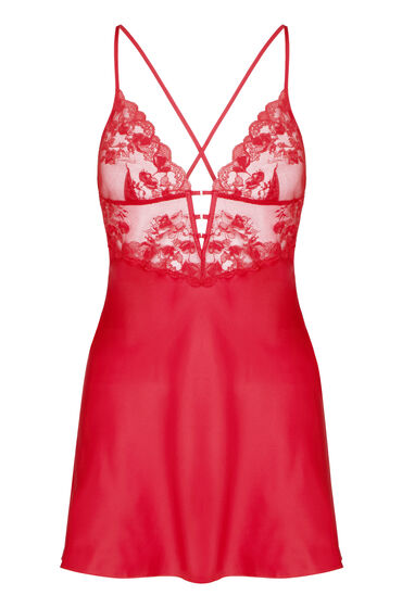 Hunkemöller Slipdress Zara Rood, foto 3