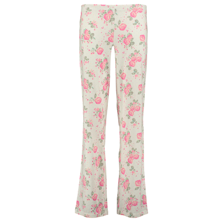 Pyama pants Dani Flower, Blanc