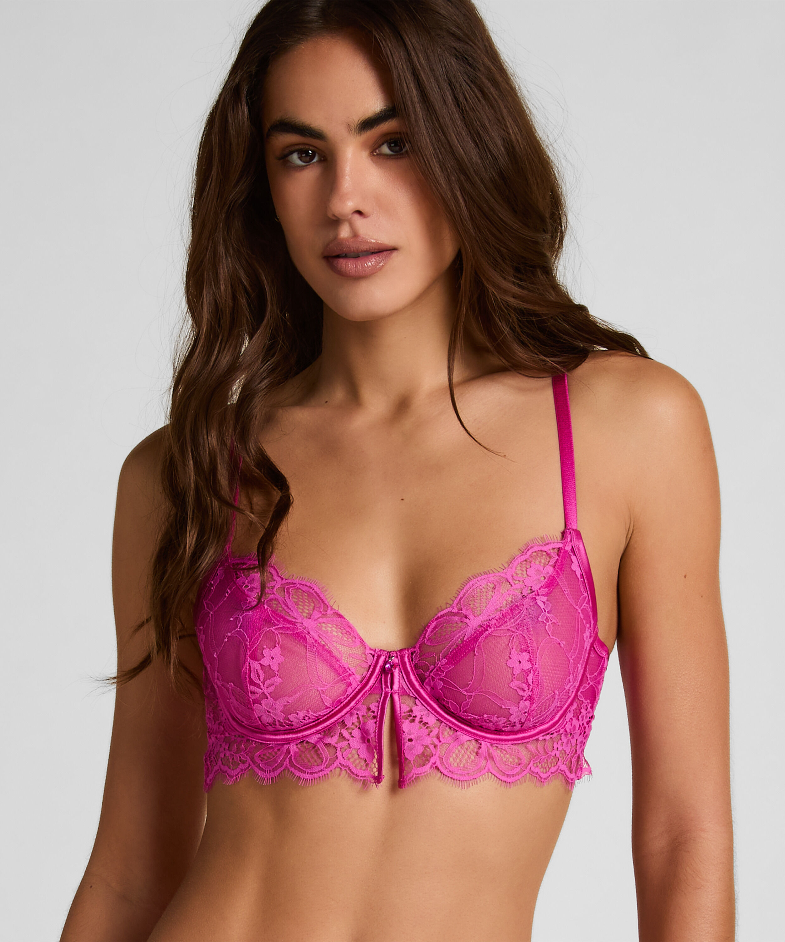 Niet-voorgevormde beugel bh Prina, Roze
