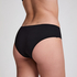 Slip Brésilien en Coton Kira, Noir