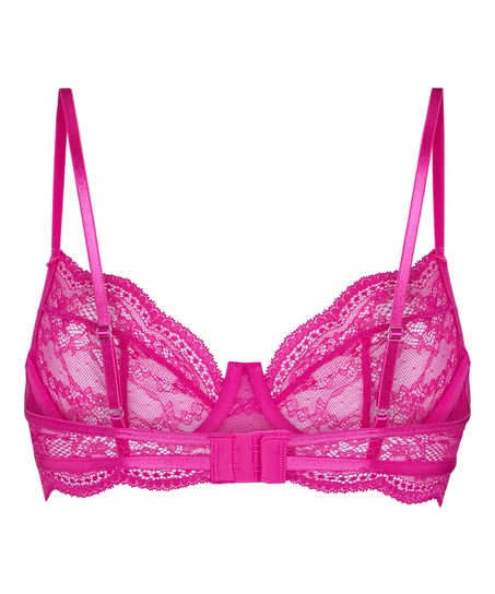 Soutien-gorge non-rembourr&eacute; &agrave; armatures Isabelle, Rose