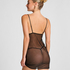 Marie slipdress, Zwart