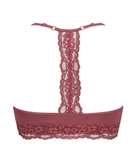 Seamless bralette Marine, Rood