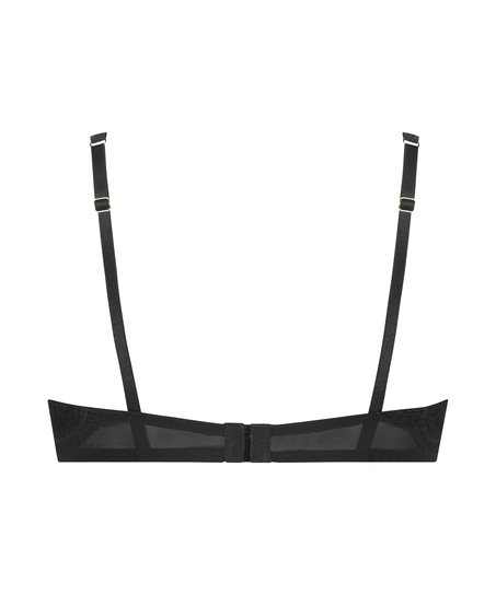 Soutien-gorge &agrave; armatures non-pr&eacute;form&eacute; Fleur Nyakim, Noir