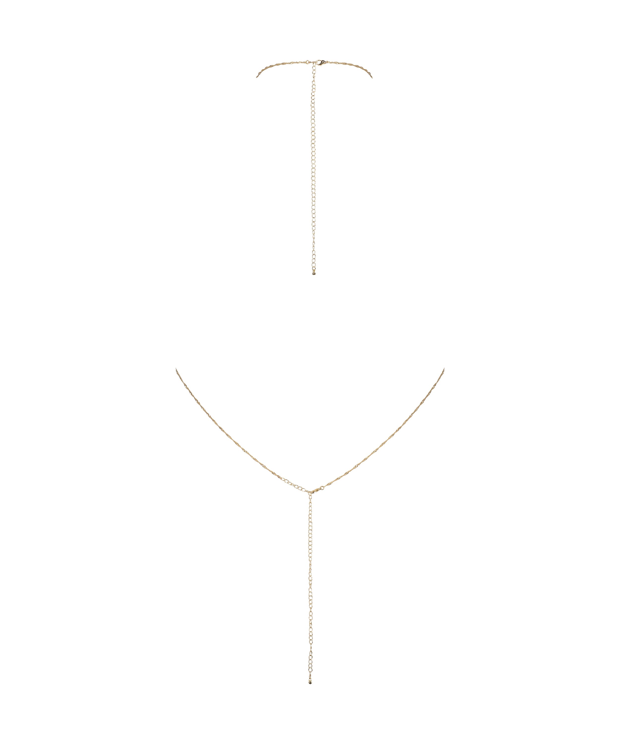 Bralette chain Top, Geel, main