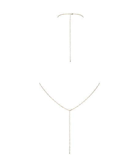 Bralette chain Top, Geel