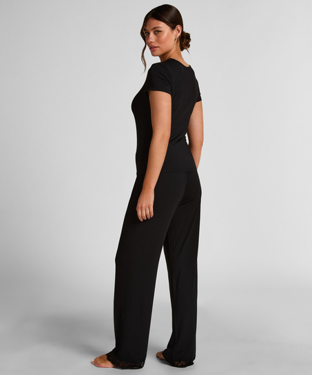 Pyjama set Nana, Zwart