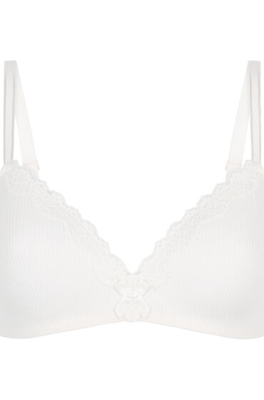 Hunkemöller Voorgevormde bh zonder beugel Lola Wit, foto 3