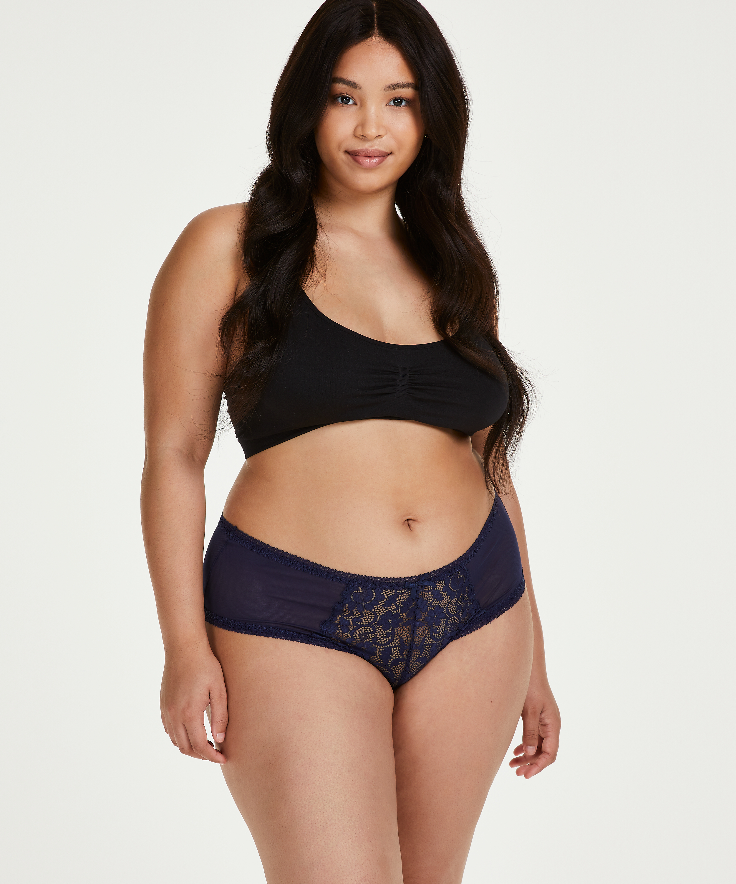 V-shape brazilian Franzi Curvy, Blauw, main