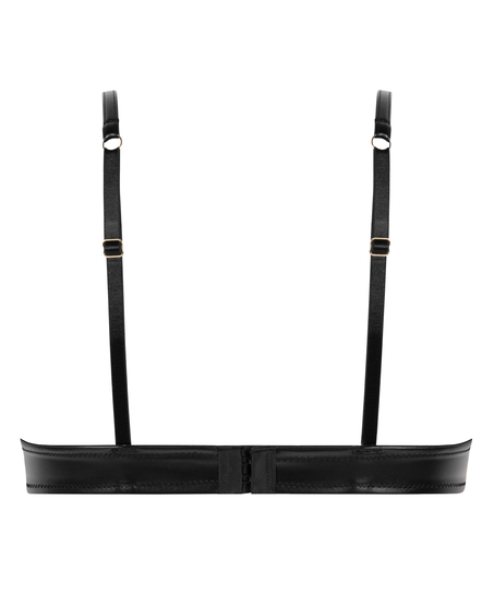 Niet-voorgevormde beugel bh Nadia, Zwart