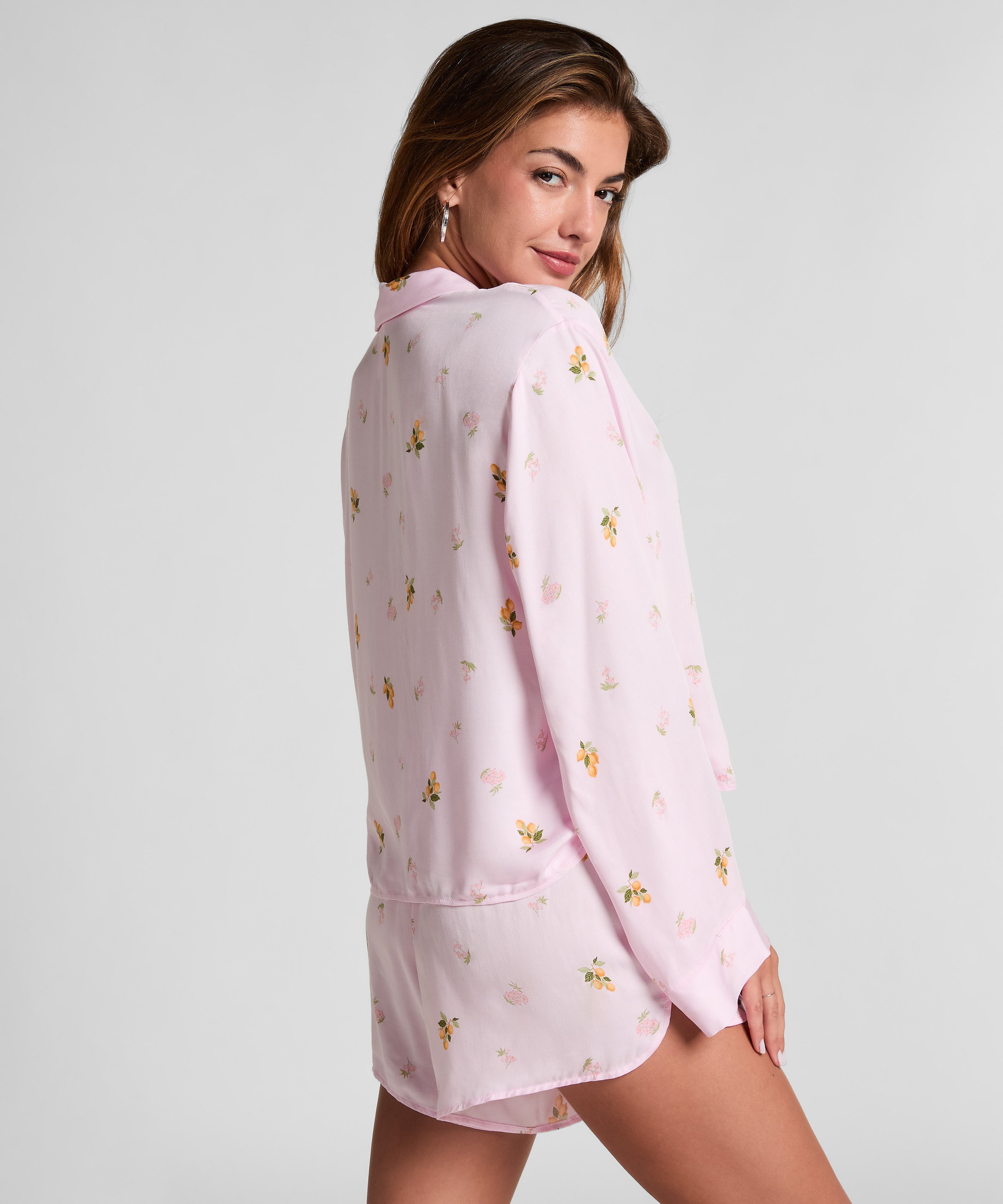 Pyjama Shorts, Roze, main