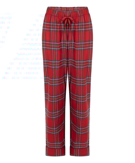 Petite pyjamabroek Flanel, Rood