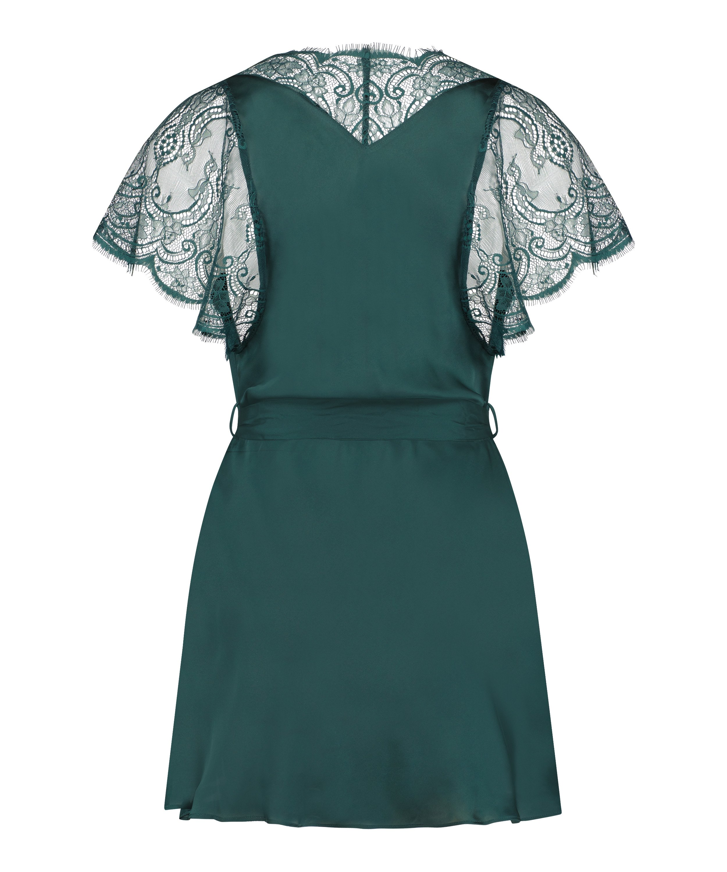 Kimono Satin Coco, Vert, main