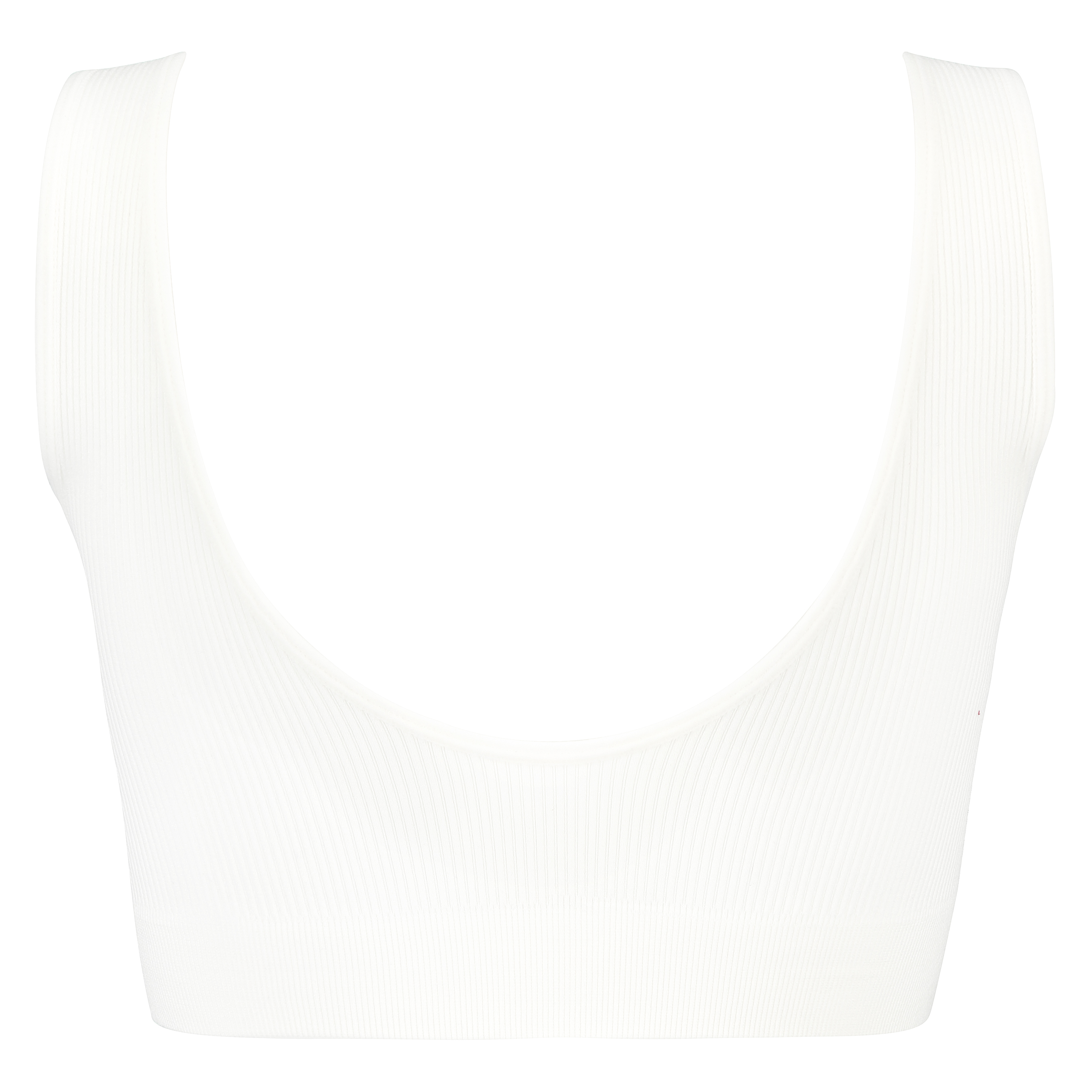 Brassi&egrave;re sans couture, Blanc, main