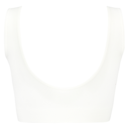Brassi&egrave;re sans couture, Blanc