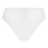 Culotte br&eacute;silienne jambe haute coton, Blanc