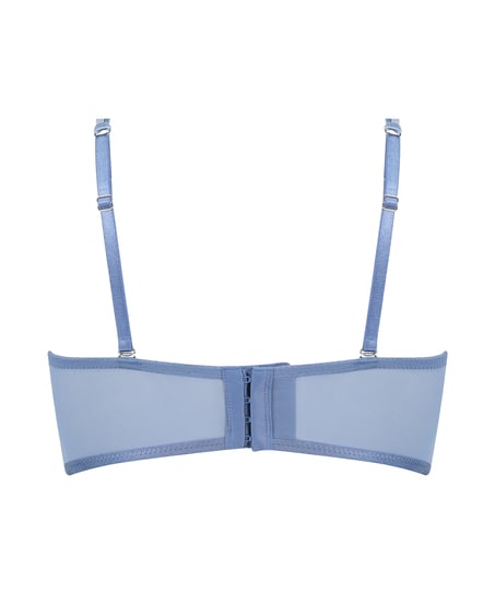 Soutien-gorge à armatures préformé sans bretelles Molly, Bleu