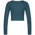 HKMX Sport cropped top Seamless, Groen