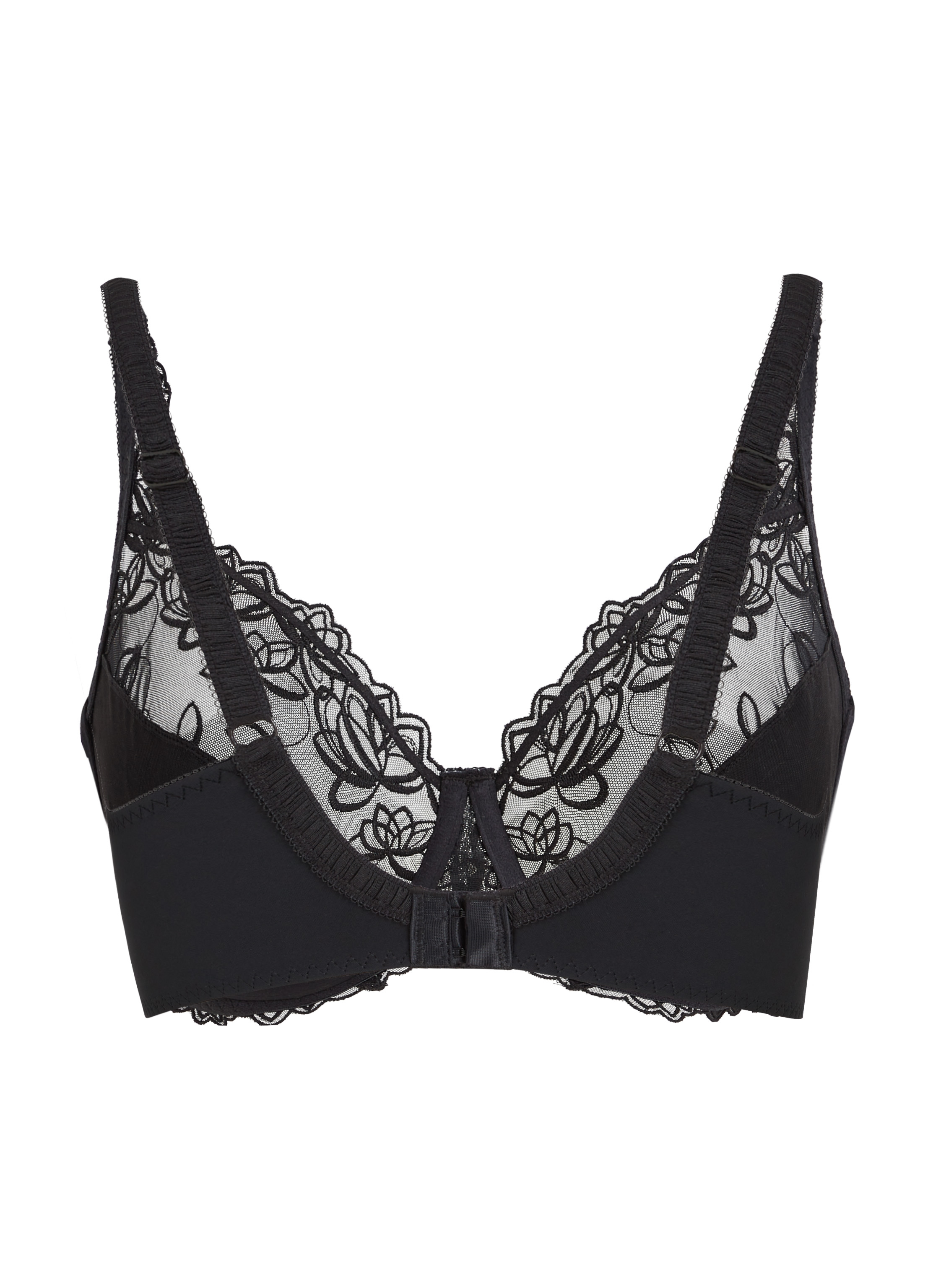 Soutien-gorge &agrave; armatures non-pr&eacute;form&eacute; Diva, Noir, main