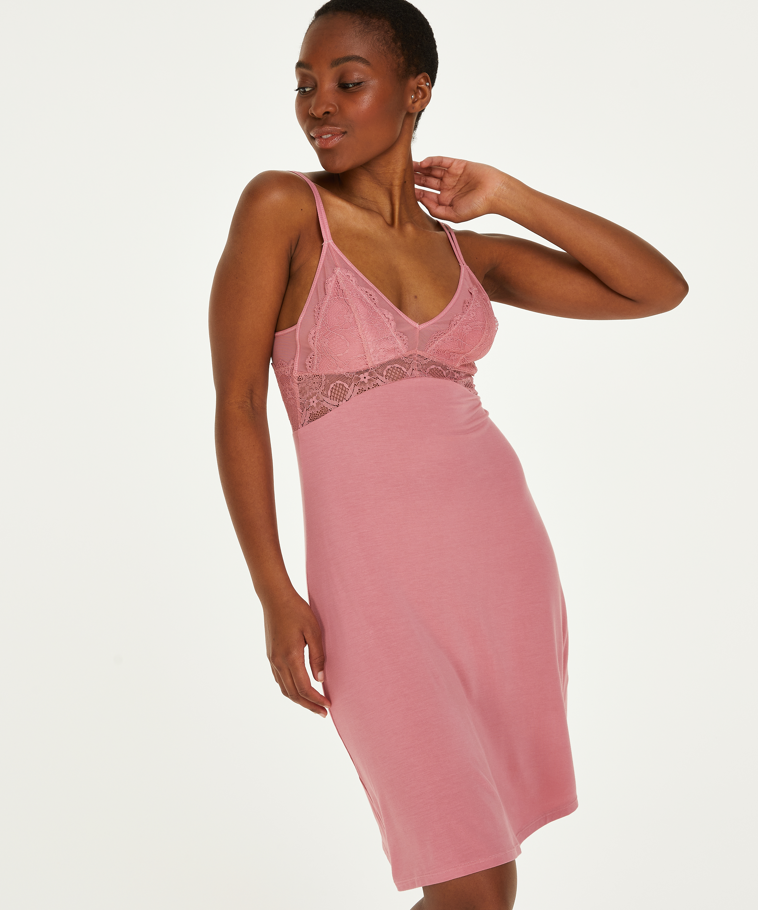Nuisette Jersey Coco, Rose, main