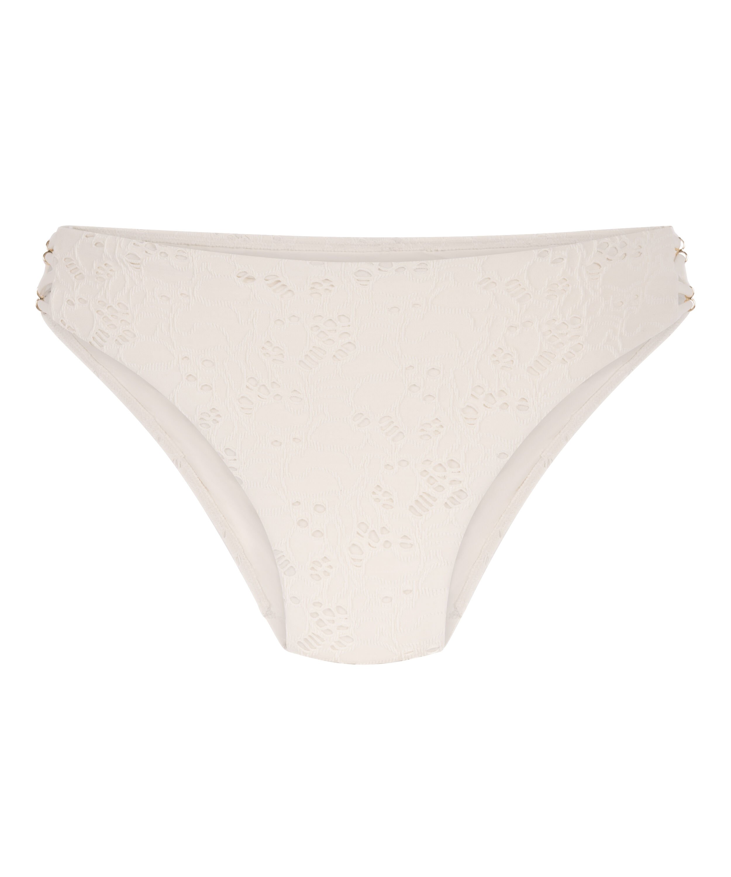 Bas de bikini Crochet, Blanc