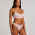 Invisible string Stripe mesh, Roze