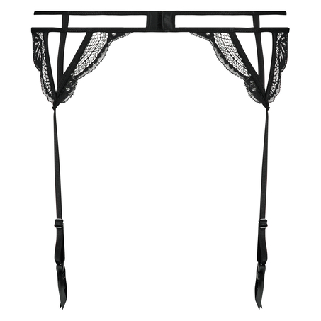 Porte-jarretelles Ziggy, Noir