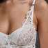 Soutien-gorge &agrave; la palangre &agrave; armatures pr&eacute;form&eacute; Zo&eacute;, Blanc