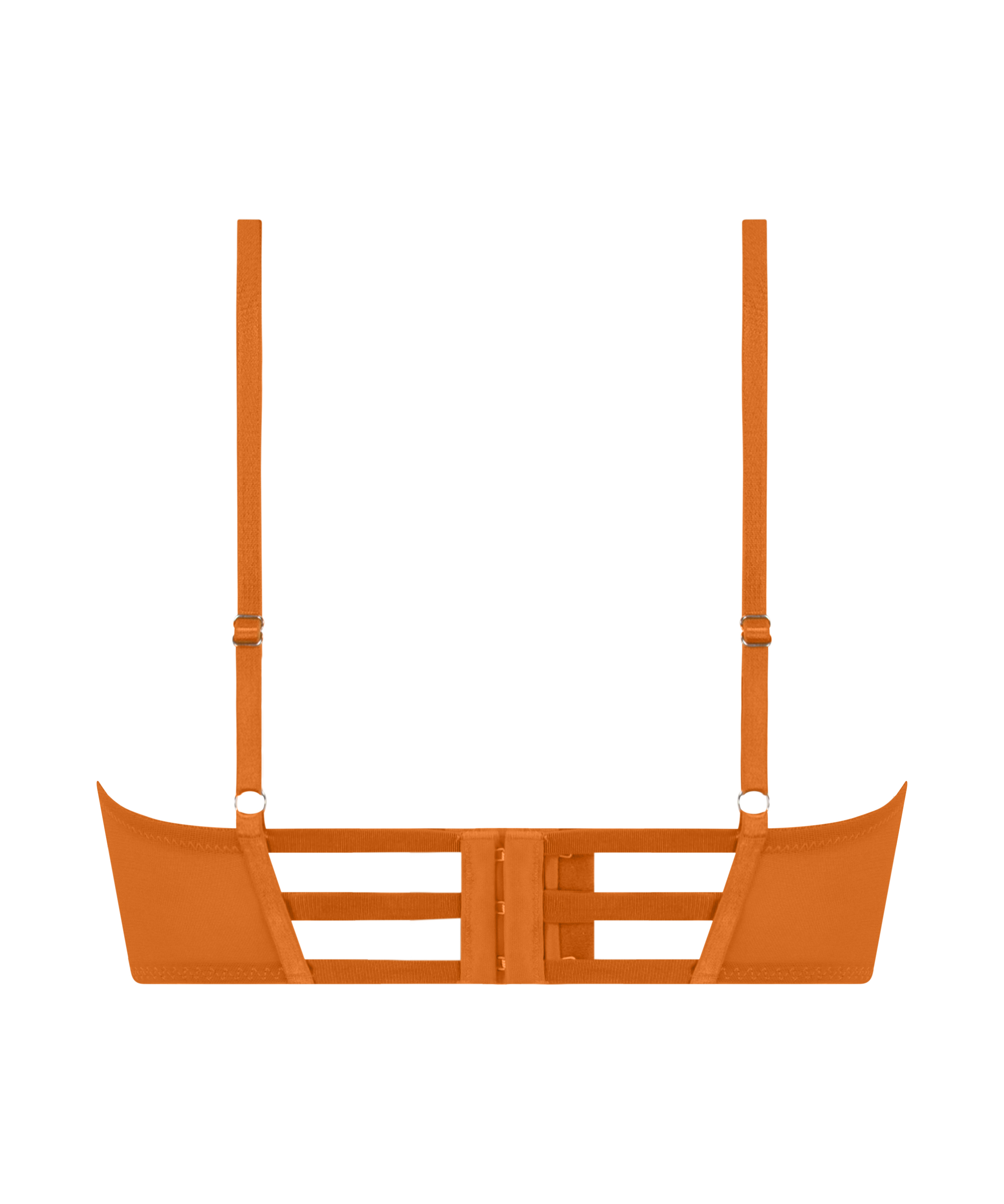 Voorgevormde longline beugel bh Vera, Oranje, main