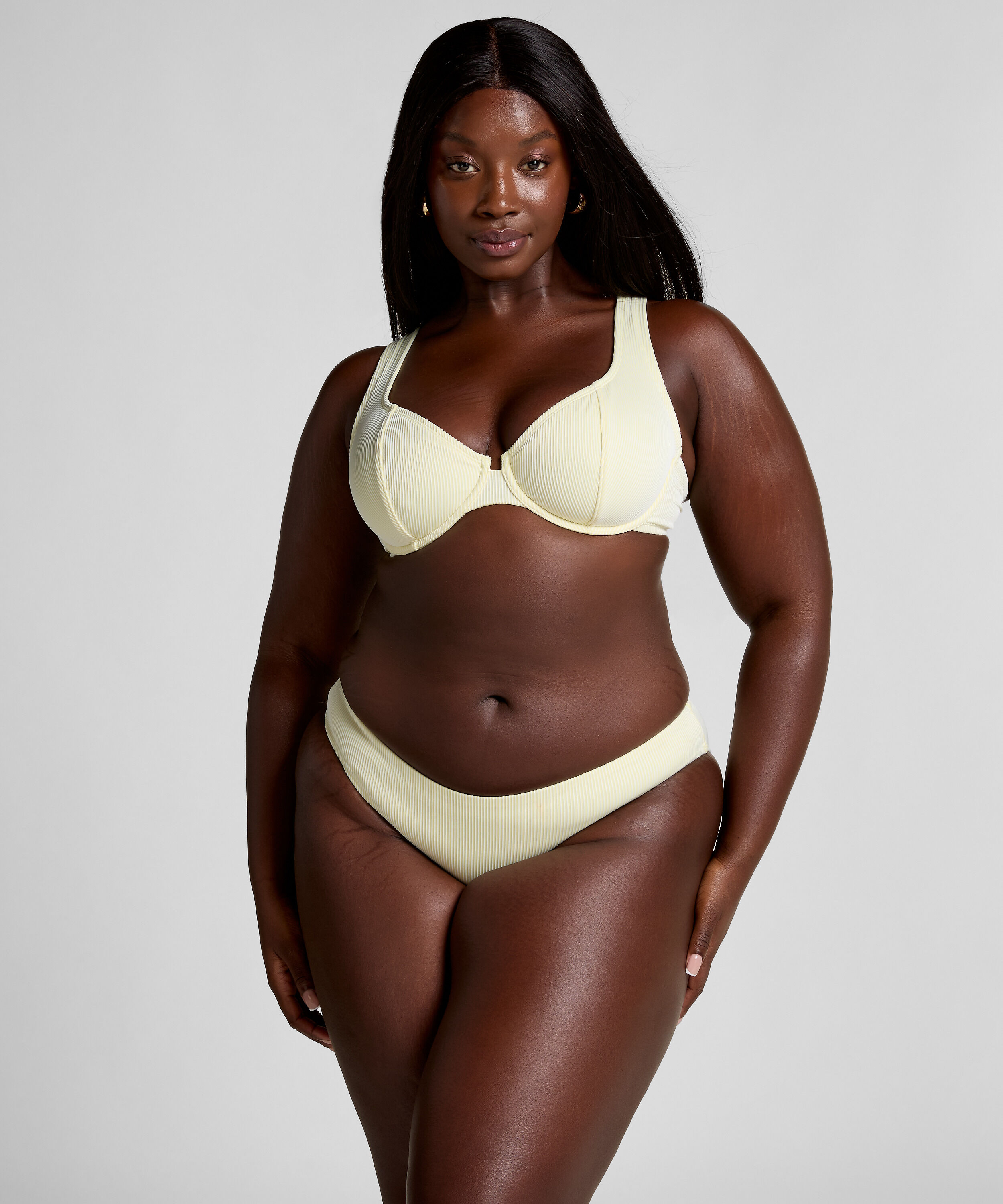 Slip de Bikini Rio Fiji, Jaune