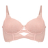 Soutien-gorge &agrave; armatures longline pr&eacute;form&eacute; Juliette, Rose