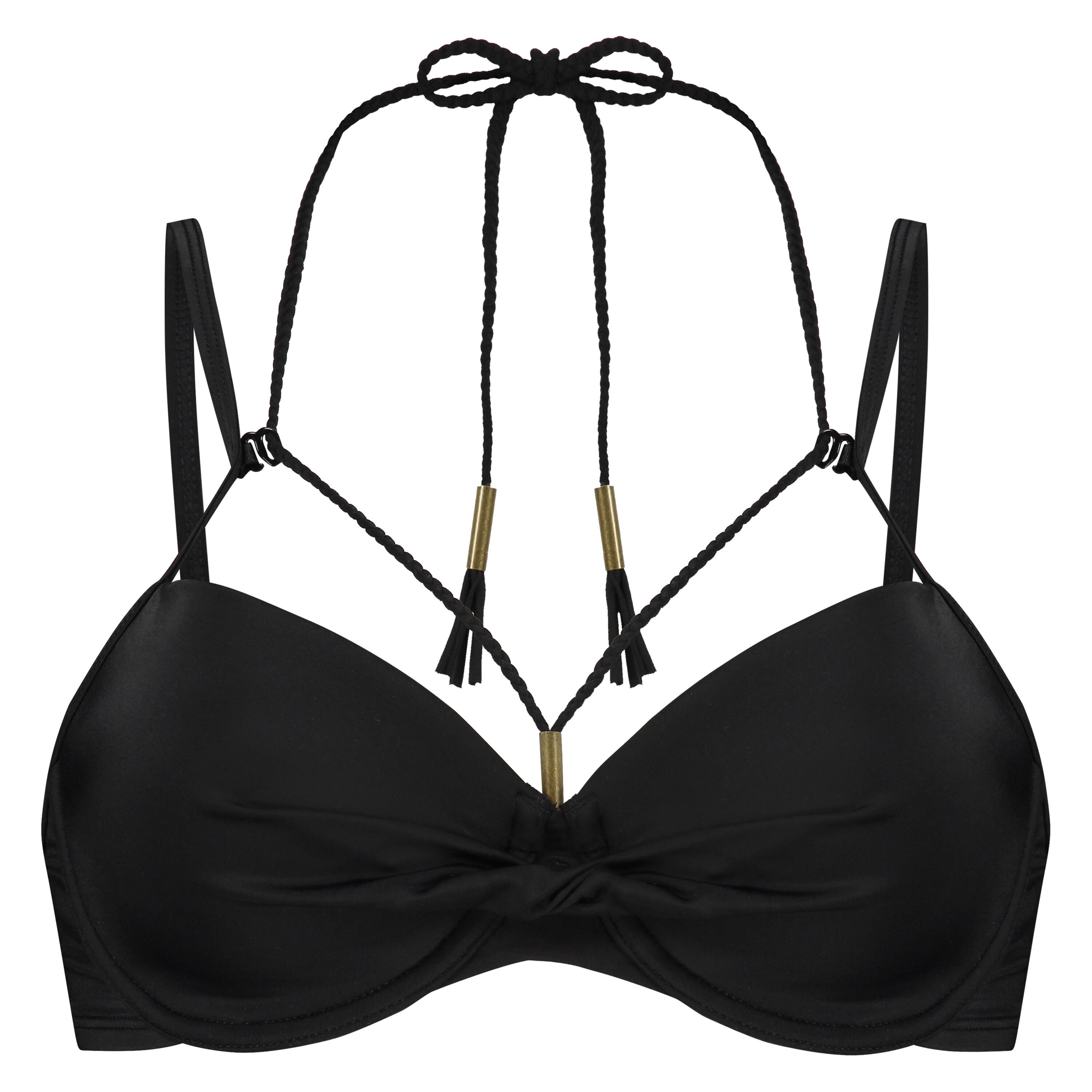 Voorgevormde beugel bikinitop Sunset Dream, Zwart