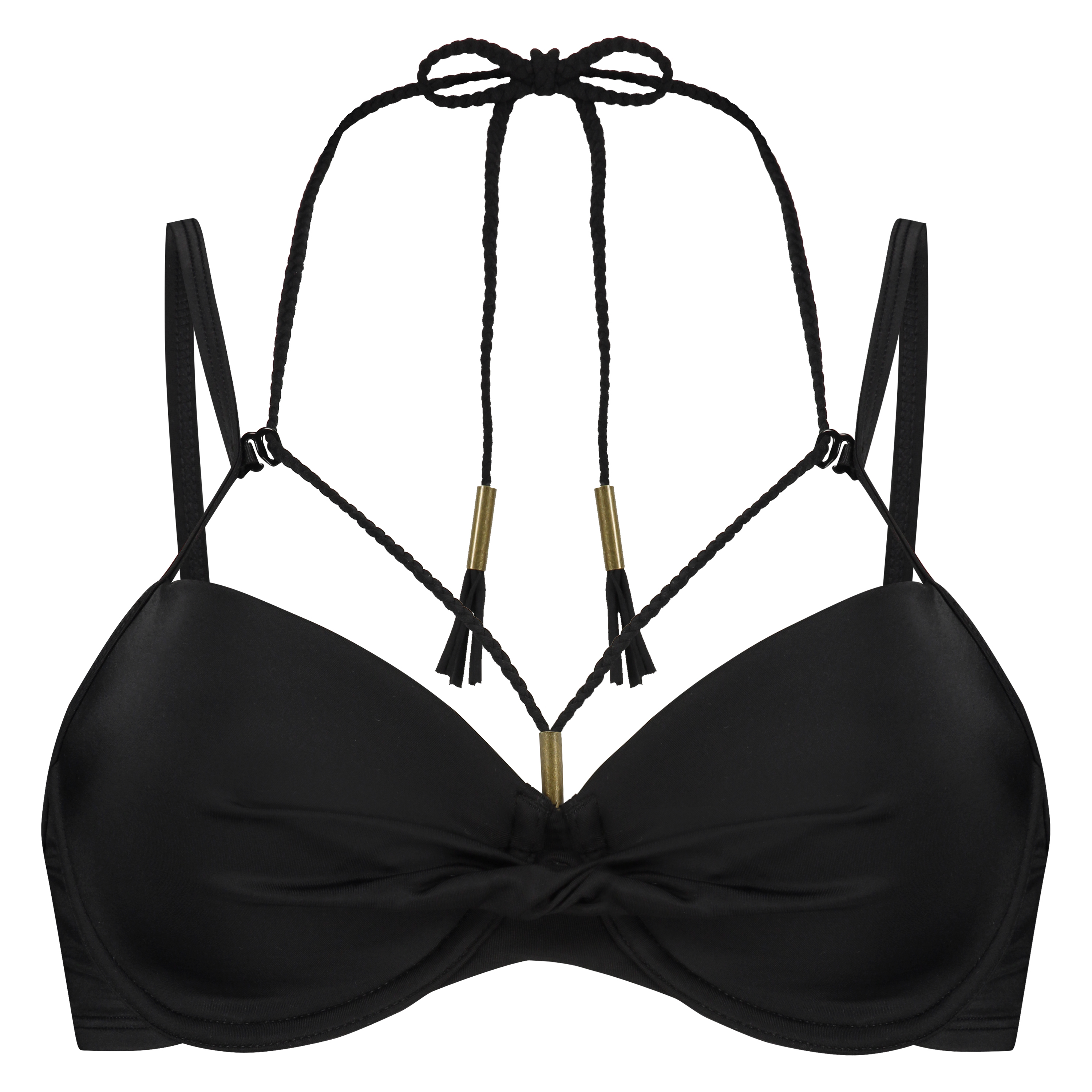 Voorgevormde beugel bikinitop Sunset Dream, Zwart, main