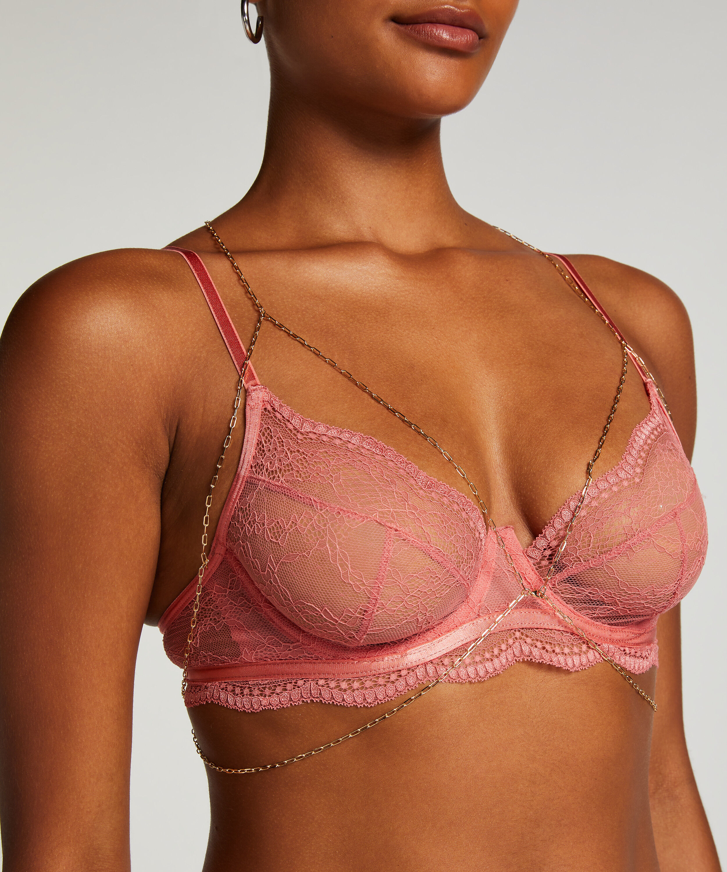 Bralette Chain, Geel