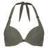Voorgevormde push-up bikinitop Sunset Dream, Groen