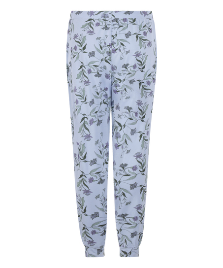 Pantalon de pyjama Jersey, Bleu