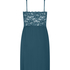 Slipdress Nora Lace, Blauw